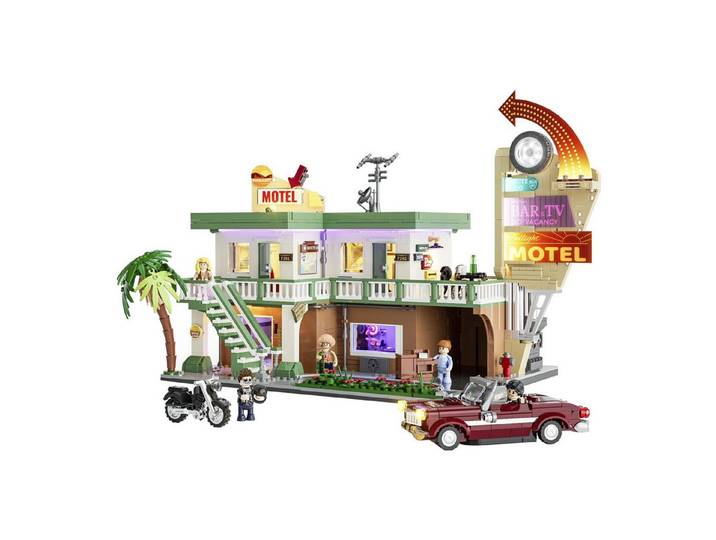 Lumibricks Lumibricks Twilight Motel, Konstruktionsspielzeug Spielbausteine