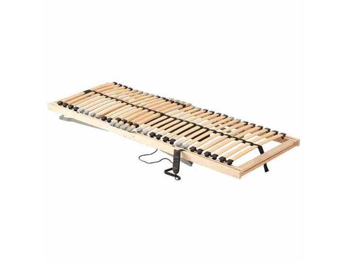 Luxe&Mode Sommier à lattes électrique sans matelas avec 7 zones 70x200 cm 2 ans garantie LV7547