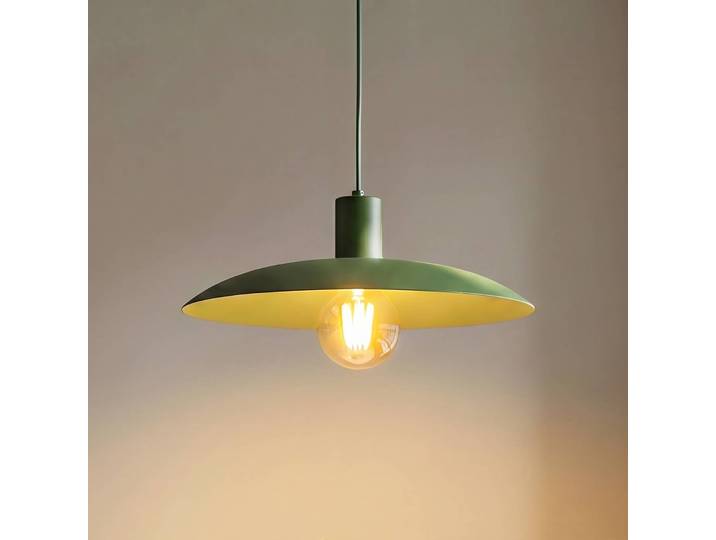 Hängelampe Astra TK Lighting, dimmbar, grün, für Wohn- / Esszimmer, Metall, Modern, Pendelleuchte