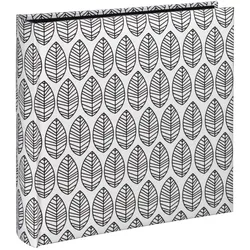 Hama La Fleur Jumbo weiß   30x30 100 schwarze Seiten         2220