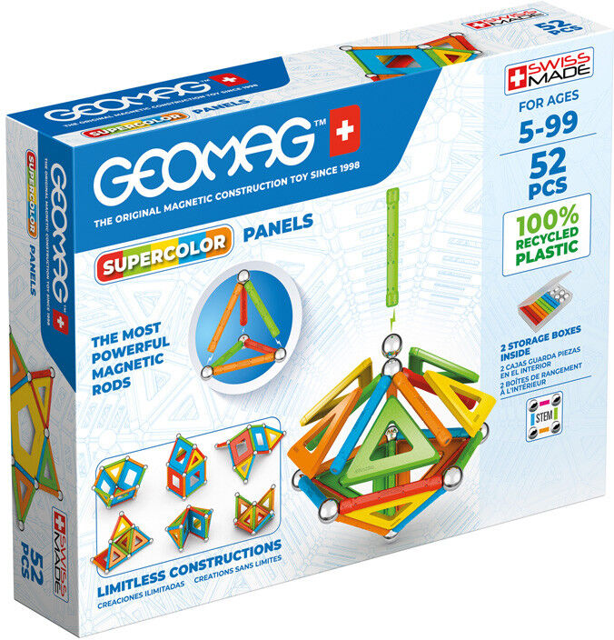 Supercolor Panels 52 pcs - Geomag
