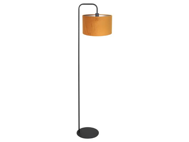 Stehlampe - schwarz - Forma - metall textil - stehlampe - E27 - 4777ZW - Mexlite