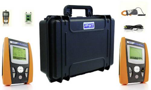 HT Instruments PV SERVICE-PACK W1 Installationstester, VDE-Prüfgerät kalibriert (ISO) VDE-Norm 0126