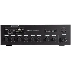 Omnitronic CPE-120P ELA ELA-Verstärker 120 W 4-Kanal 1-Zonen, Stereoverstärker, Schwarz