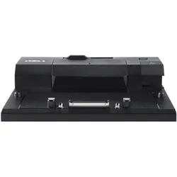 Dell E-Port Simple Port Replicator (Docking Port, 5 Ports), Dockingstation + USB Hub, Schwarz