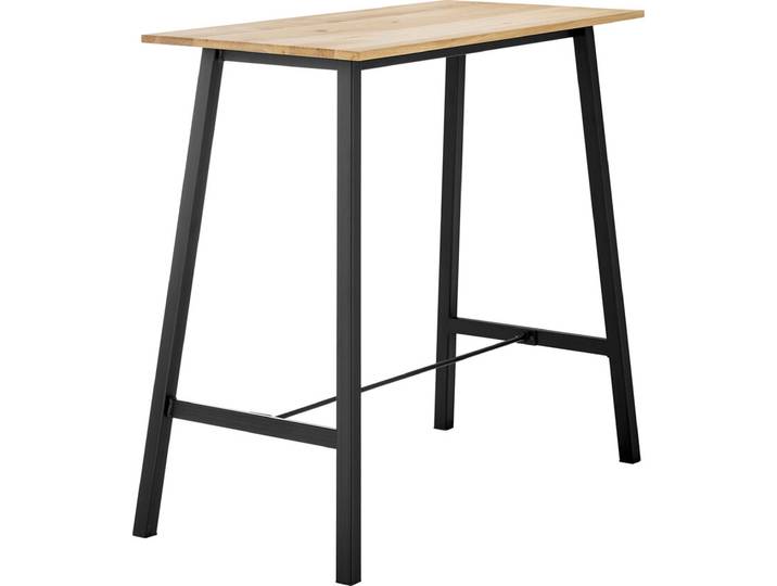 Bartisch FENOR 120 x 60 cm Eiche Massiv geölt