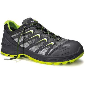 LOWA Sicherheitsschuhe LARROX Work GTX grey Lo, S3, Halbschuhe, Stahlkappe, Textilmaterial, Gr. 46