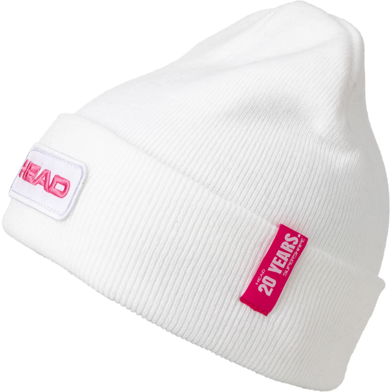 Head Skiwear Mütze Supershape Limited white/pink