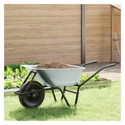 vidaXL, Schubkarre, Evie Single wheel/deep tub