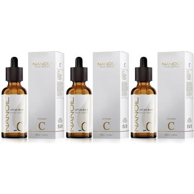 Nanoil Vitamin C Face Serum x3 3x50 ml Ätherisches Öl