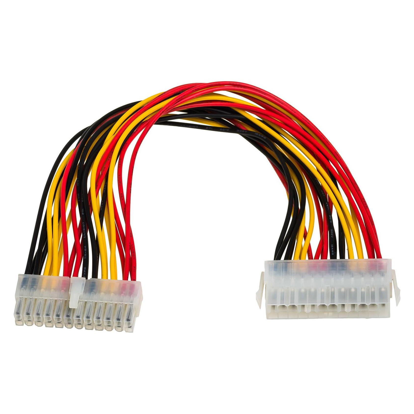 Akyga AK-CA-09, 0,3 m, ATX (24-pin), ATX (24-pin), Gerade, Gerade, 115 mm (30 cm) (AK-CA-09)