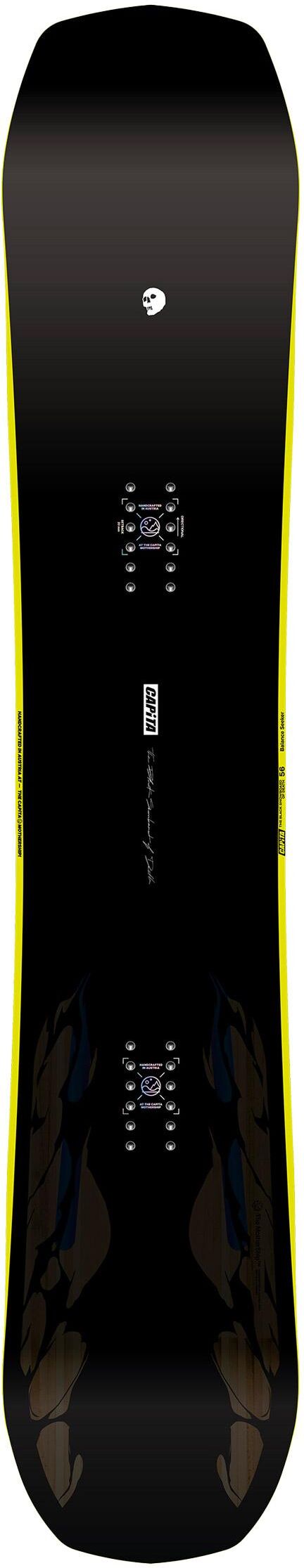 Capita  - Pack Planche Snowboard The Black Snowboard Of Death - 162 + King - Planche Snowboard