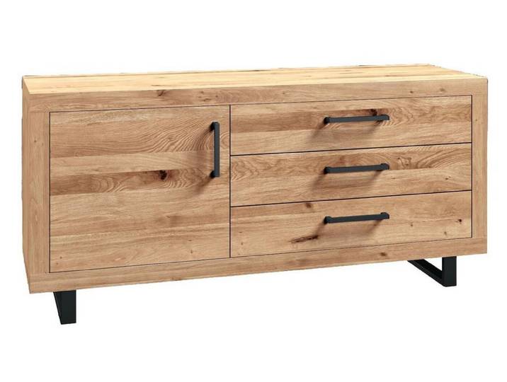 Nature Kommode 1 aus massiver Balkeneiche – Montierte Lieferung – 3%-Vorkasse-Rabatt