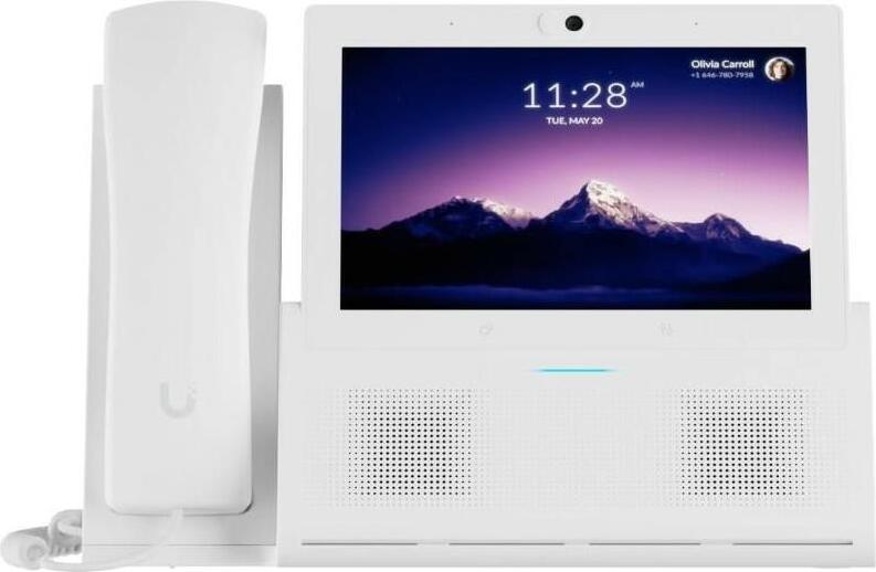 Ubiquiti G2 Touch Max, IP-Telefon, Weiß, Drahtgebundenes & drahtloses Handgerät, Kunststoff, Tisch/Bank, 2000 MB