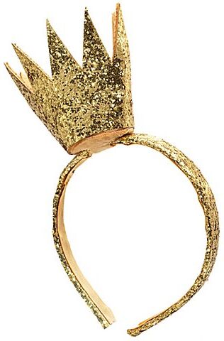 Haarreif "Glitzer-Krone"