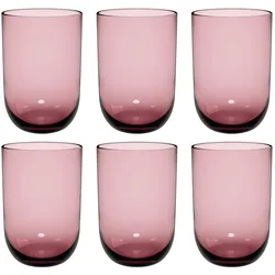 Like. by Villeroy & Boch Like Glass, Trinkgläser, Rosa
