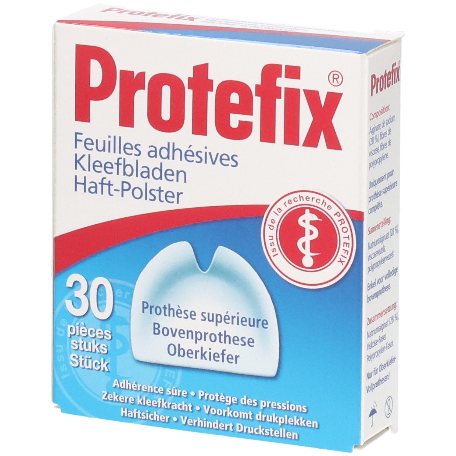 Protefix Kleefbladen Bovenprothese 30 St Sonstige