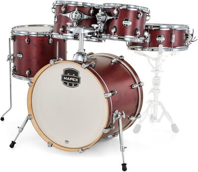Mapex Mars Maple Fusion Shell Set WI Merlot Satin