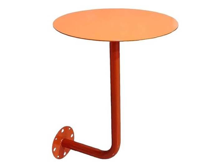 TapferBahn l-förmiger wandmontierter couchtisch,Eisen-Bartisch Zur Wandmontage,Bunter runder Couchtisch zur Wandmontage,Beistelltisch,Stabil Und Stabil,Platzsparender,FüR Bars,Esszim,Terrasse,Bistro