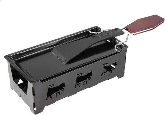 Tyenaza Mini Raclette Kaassmelter Grill Zwart