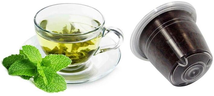 Caffè Kickkick 10 Tè Verde Alla Menta Compatibili Nespresso