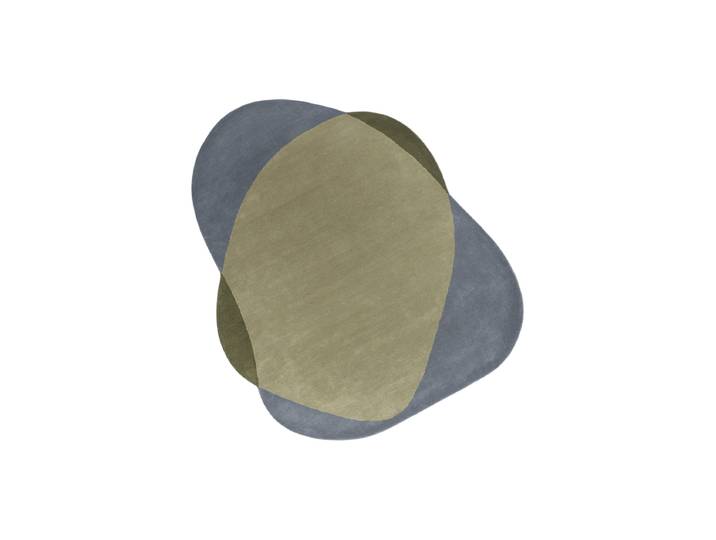 Handgetufteter Designer Wollteppich „Element Chad Grey“, verschiedene Grössen Multicolor BRINK & CAMPMAN