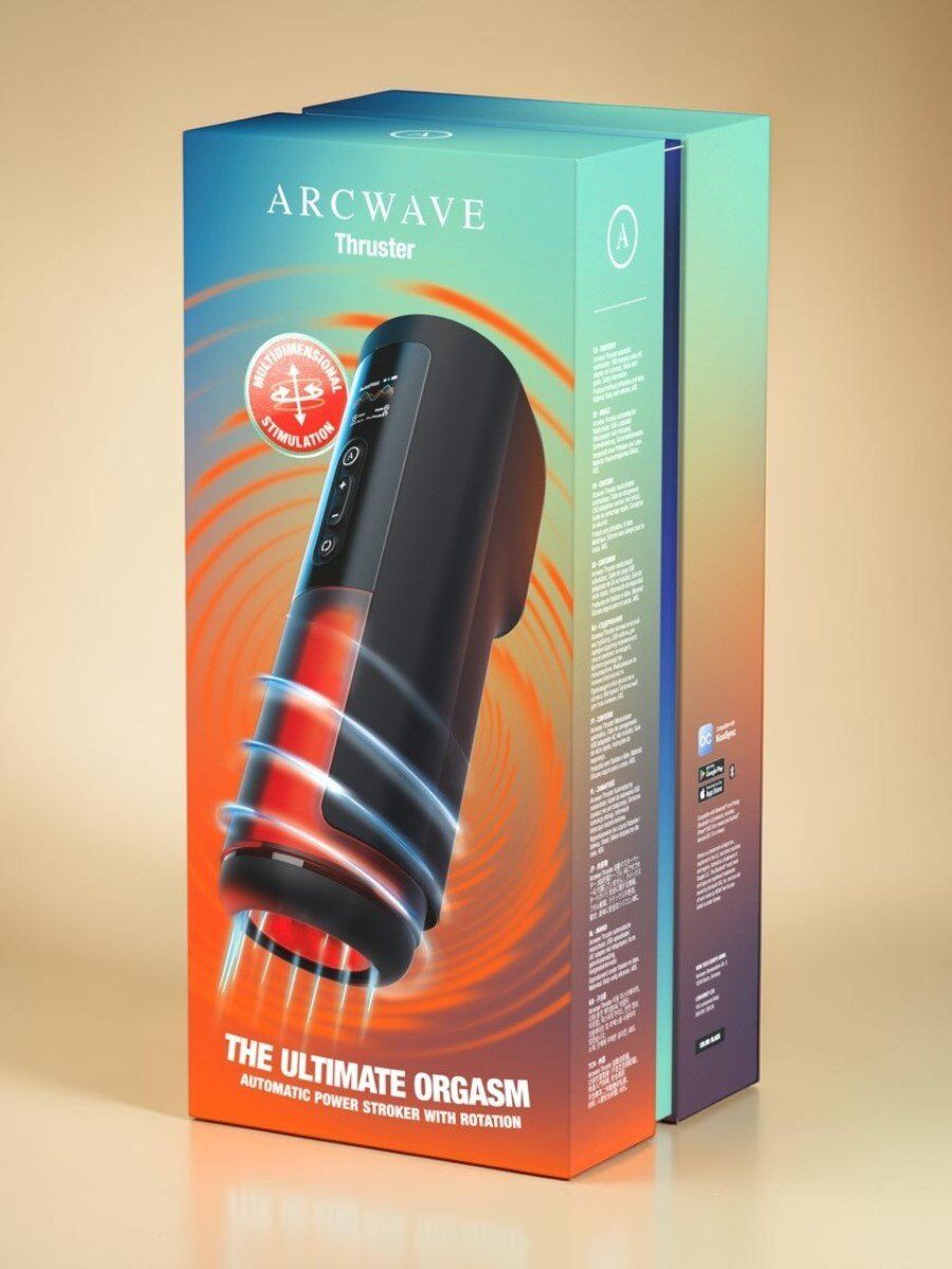 ArcWave Masturbateur Thruster rotatif avec modes Autopilot