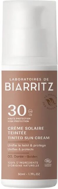 Laboratorios De Biarritz Creme Solar Cor Dourada SPF30 50 ml