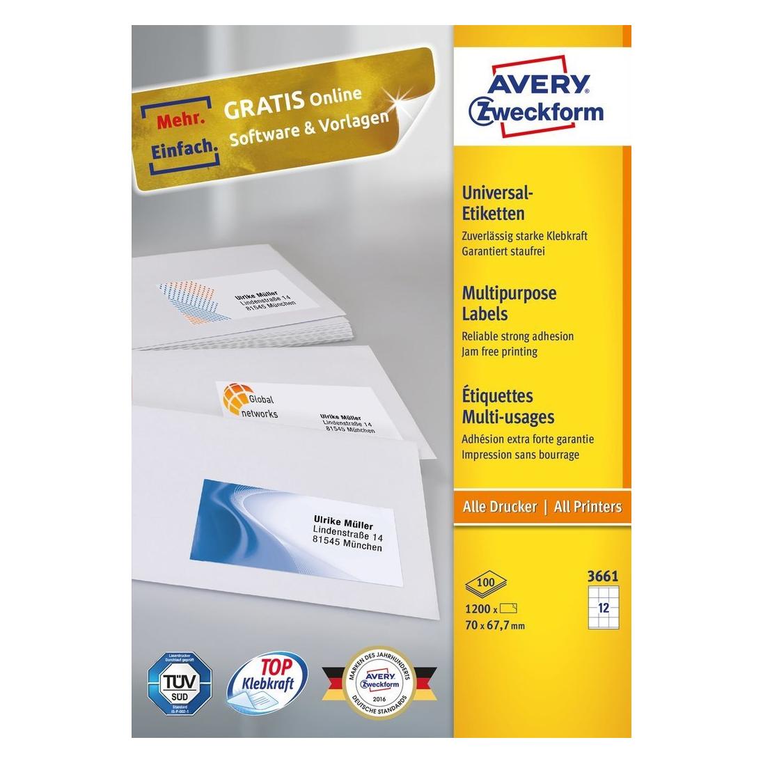 Avery Universal-Etiketten (3661)