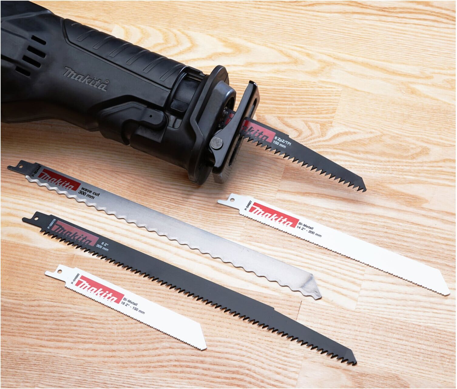 Makita Reciprosägeblatt-Set Metall, Holz und Dämmstoffe (P-83951)