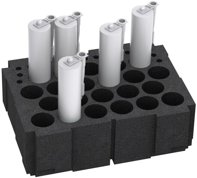 Insert pour cartouches STIER pour Systainer IV + V (905491)