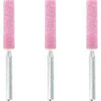 Kettensägen-Schärfschleifstein Ø 5,6 mm (455), Schärfgerät 3 Stück, Schaft Ø 3,2 mm
