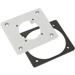PCE 158550 Flanschadapter für Leergehäuse FLEX (80x97/50x50) inkl. Dichtung (Set = 6 Stk.)
