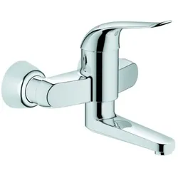 Grohe Waschtisch-Wand-Einhebelmischer 32767000 Euroeco Special, chrom, Ausladung 196 mm