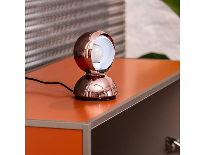 Eclisse Tischleuchte Copper - Artemide - Wohnzimmer - Design - Metall