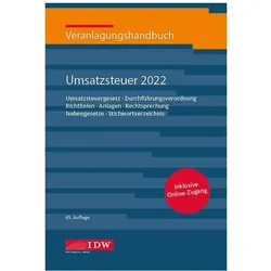Veranlagungshandb. Umsatzsteuer 2022, Ratgeber