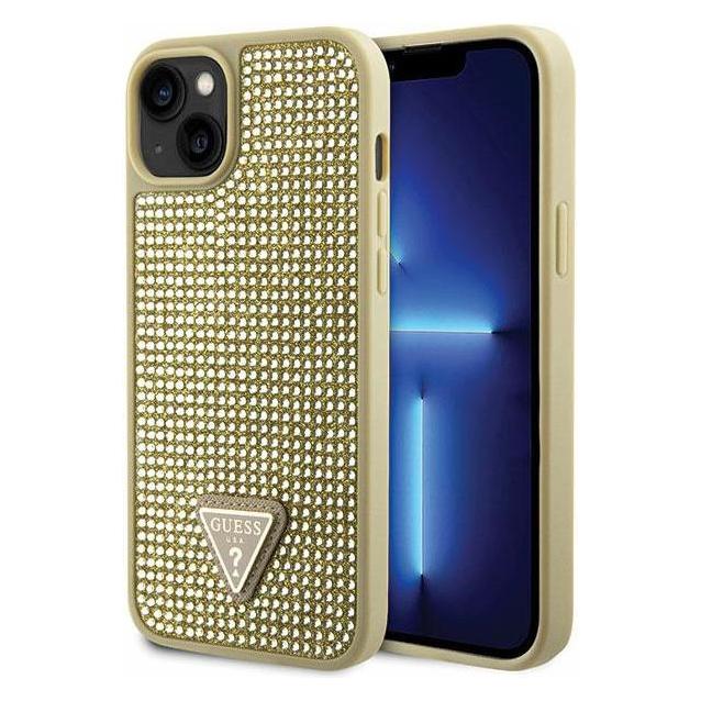 Guess GUHCP14MHDGTPD iPhone 14 Plus 6.7" złoty/gold hardcase Rhinestone Triangle (Apple iPhone 14 Plus) (GUE002856-0)