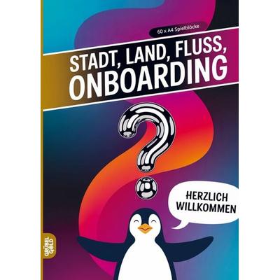 Stadt, Land, Fluss, Onboarding, Taschenbuch von Grübelgold Rätselhefte, Grübelgold, 978-3-693-19400-3
