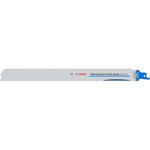 Bosch Säbelsägeblatt PRO Medium-Thick Metal precise S1237BEF, 300 mm, für Metall, 5 Stück