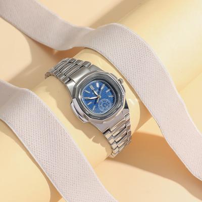 Friendly Fresh Finds Ladies Elegant Steel Quartz Watch Perfect For Birthdays, Anniversaries & Daily Wear blue