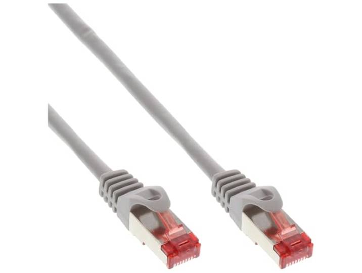 InLine B-76450 netwerkkabel grijs 0,5 m Cat6 S/FTP (S-STP)