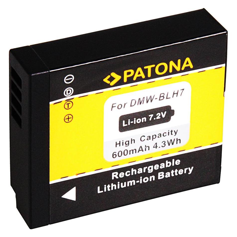 Patona Akku f. Panasonic DMC-GM1 DMW-BLH7E GM1 BLH7E (Kamera Akku) (33223008)
