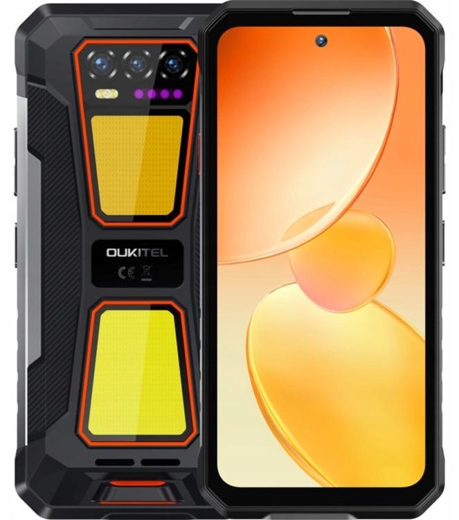 Smartphone Oukitel WP58 Pro 5G, 6,7 Zoll, 8 GB RAM, 512 GB Speicher, 10000 mAh Akku, Schwarz