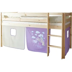 Spielbett Holz Malte ca. 90x200 cm Lila