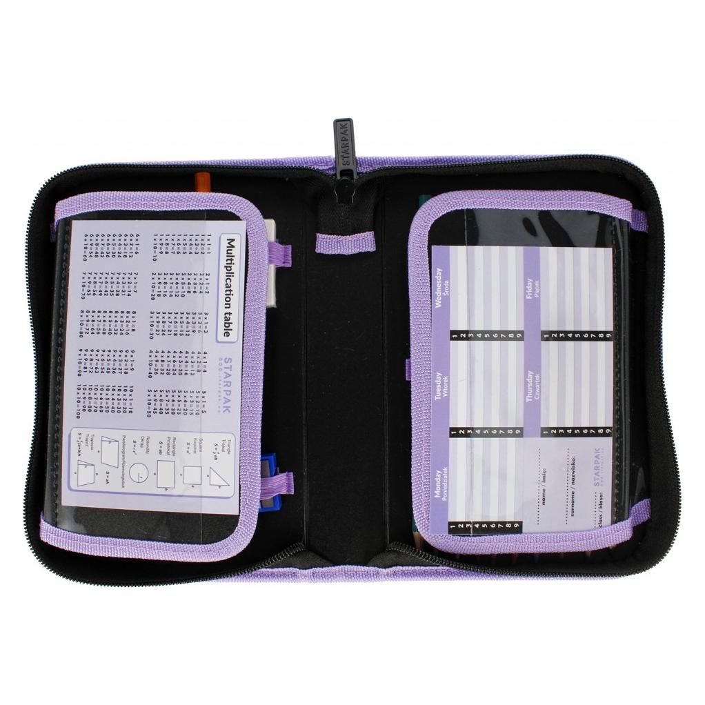 Starpak Federmäppchen mit 1 Reissverschluss und 2 Klappen mit Einhorn-Accessoires (47422522)