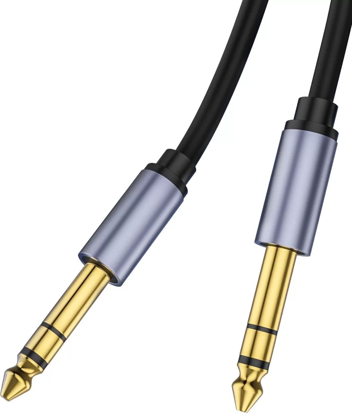 INF 6,5 mm auf 6,5 mm Mono Audiokabel mit Abschirmung – Ideal für Mischpulte, Gitarren und Keyboards 5 m