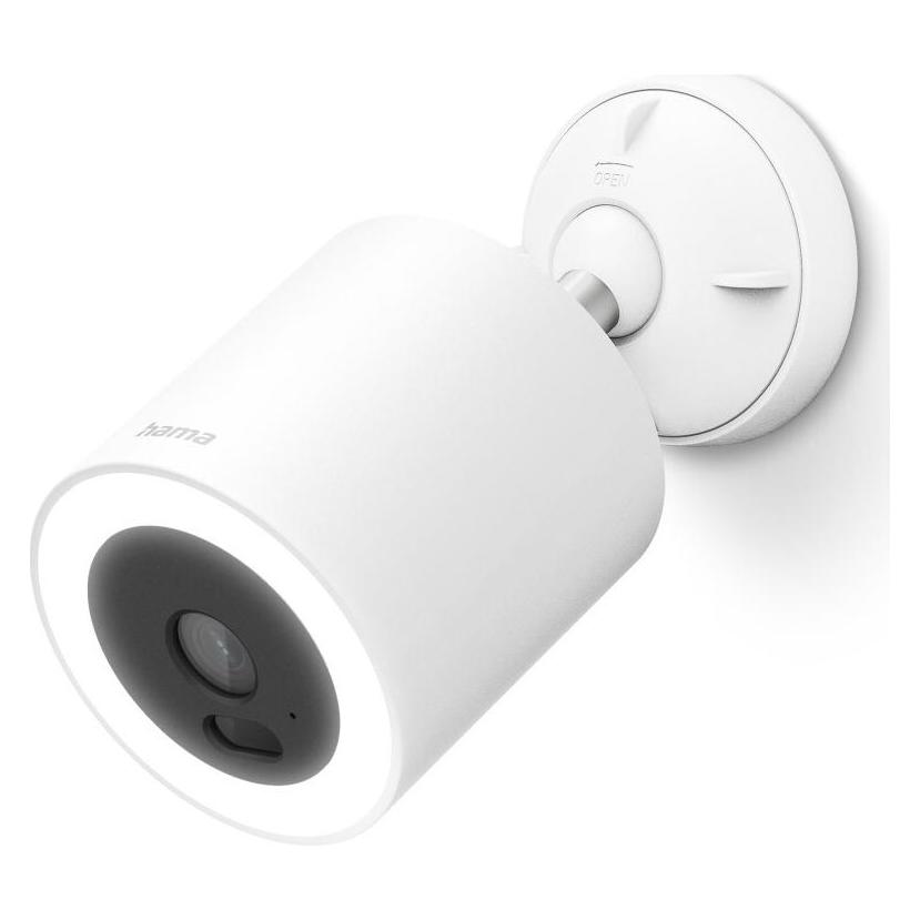 Hama Smarte Überwachungskamera mit Licht u. Bewegungsmelder, WLAN, für aussen (00176699)