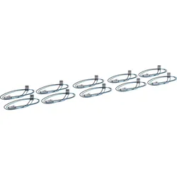 Hager KU9S40SBZ Leitung für SABO, universZ, 400mm, sw/bl, Stecker/Buchse, VPE 10 Stück