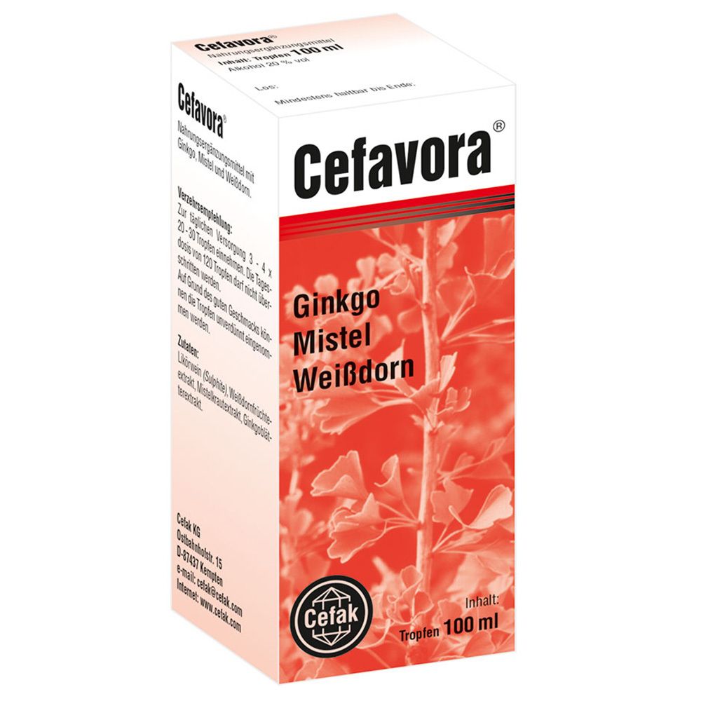 Cefavora Tropfen zum Einnehmen 100 ml