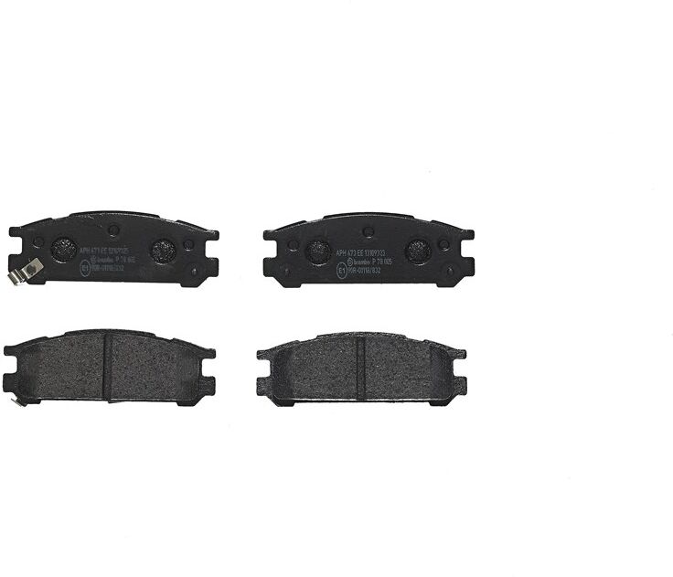 Brembo Bremsbelagsatz, Scheibenbremse P 78 005 Für Nissan Subaru